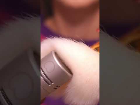 ASMR Mic Brushing for Sleep ❤️ Ear to Ear #shorts #asmr