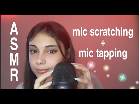 ASMR mic scratching & mic tapping + susurros // jaz. P