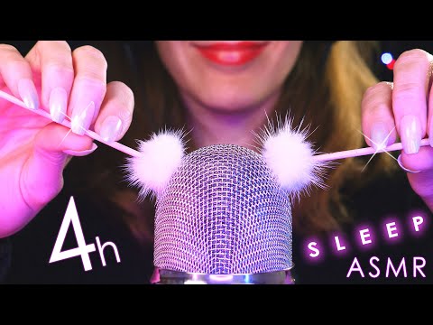 [ASMR] 99.99% of You Will Fall Asleep 😴 Fluffy Brain Tingles - 4k (No Talking)