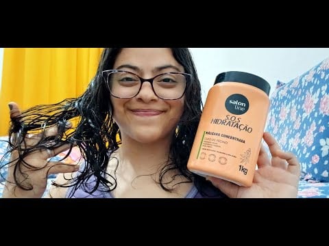 ASMR - SPA para o cabelo e rotina de cuidados
