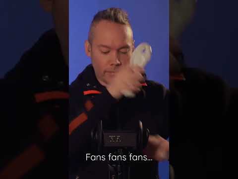 Fans fans fans… #asmr #asmrsleep