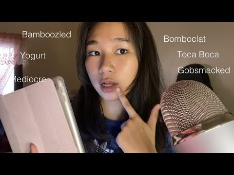 ASMR Repeating Words That I Oddly Find Relaxing ✨🙈