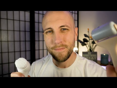 [ASMR] Night Time Spa Facial Treatment for Guaranteed Sleep.