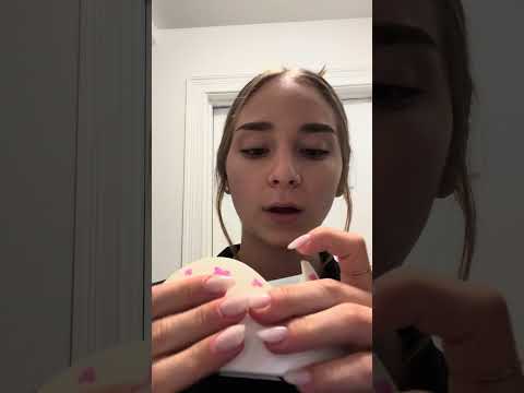 Taping your eyes closed for sleep ASMR #asmrchannel #relax #triggersforsleep