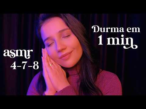 ASMR Técnica de Respiração 4-7-8 para Acalmar, Relaxar e Dormir Rapidamente