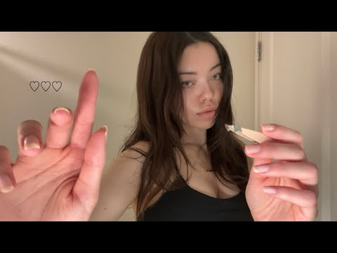 ASMR Loving Best Friend Plucks Your Eyebrows (Comforting, Personal Attention)