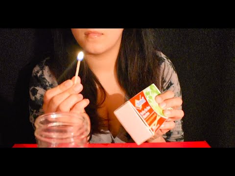 ASMR LIGHTING MATCHES TRIGGERS 🔥 (MATCHBOX TINGLES/ NO TALKING)