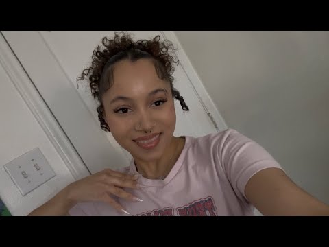 ASMR: fabric scratching and life update + random triggers for relaxation and sleep!! 