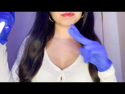 ASMR Rp | Examen rapide des nerfs crâniens 🩺