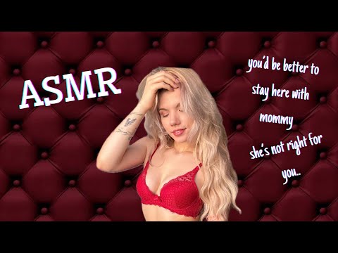 ASMR | mean mommy wants you to break up with your gf | roleplay