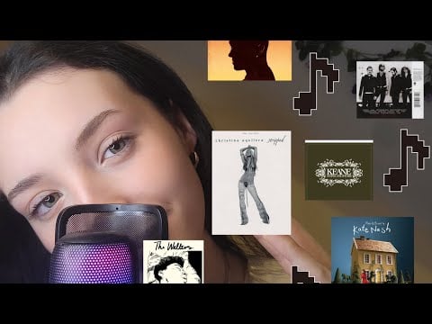 whispering song lyrics 🎵 ( low quality ASMR)