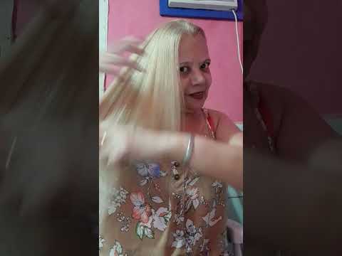#ASMR #  escovando meu cabelo. 😴😴