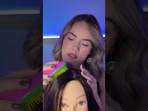 ASMR POV: AQUELA AMIGA VICIADA EM MEXER NO SEU CABELO #asmr #pov #asmrvideos #asmrcabelo