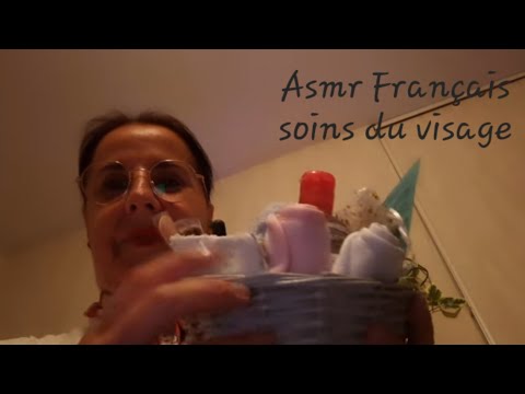 Asmr Français vidéo personnalisée pour "Lili" soins du visage ,gommage  et masque, fait maison. 🙂