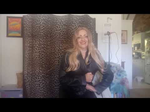 ASMR Serafina Trying on my Leather Jackets and Gloves for you