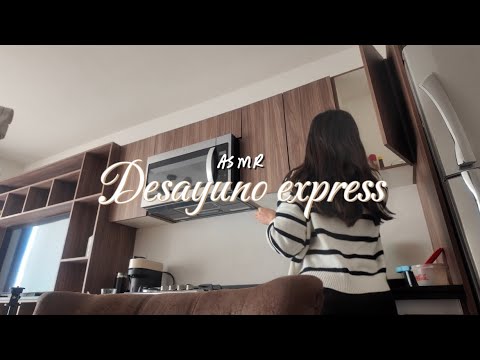 ASMR 🤍 Me PREPARO el DESAYUNO 🍳 ASMR EN ESPAÑOL