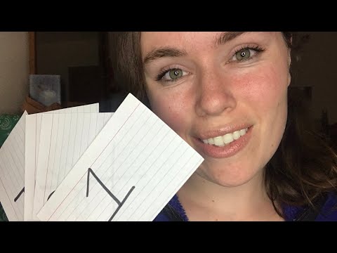 ASMR Clase de Spanish/Español Teacher Roleplay, Tracing, Soft Spoken