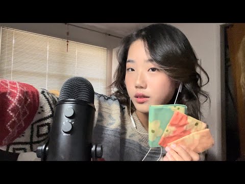 ASMR beeswax wrap asmr