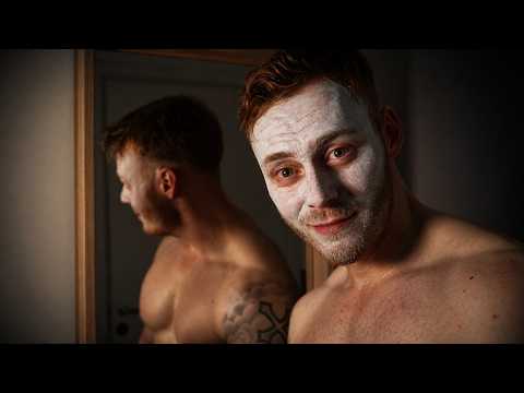 Self Care in the Mirror | Skin Care, Face Mask & Massage ~ ASMR