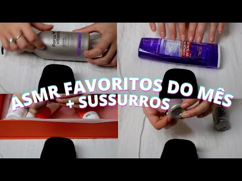 ASMR FAVORITOS DO MÊS -  Bruna Harmel ASMR