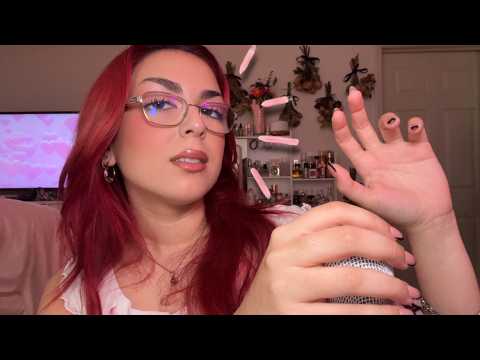 ASMR ☆ Peace & Chaos Trigger (mic gripping, scratching, mouth sounds, fast & aggressive)