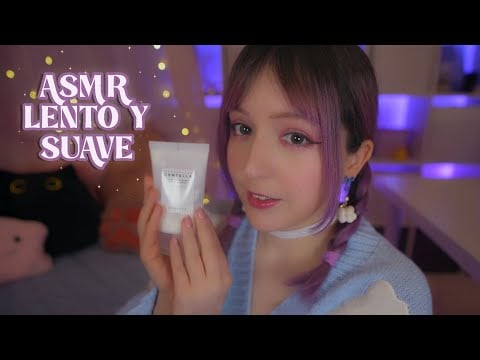 ⭐ASMR Atención Personal LENTA y SUAVE para Dormir ☁️💤 | Limpieza facial relajante paso a paso