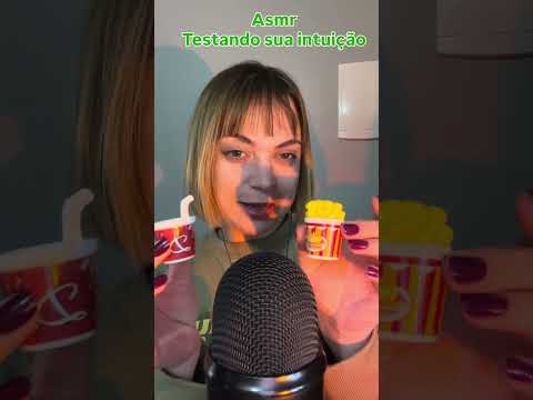 Asmr teste de intuição #asmr #relax #tingles #asmrcaseirinho #asmrshorts