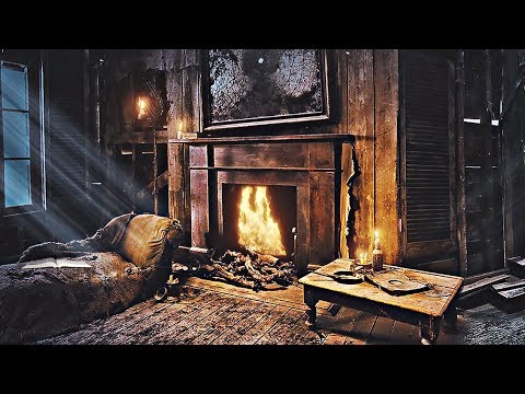 Shrieking Shack [ASMR] ⚡ Harry Potter Ambience ⋄ Windy Night ⋄ Creaking wood