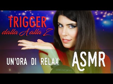 ASMR ita - 😍 SUONI DALLA A alla Z · 1 ORA DI RELAX (Video TAG)