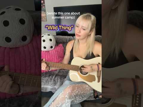 Talking about that first innocent love 💕  #originalsong #summercamp #summersongs #songwritervibes