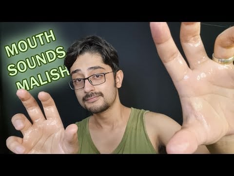 ASMR Mouth-Sounds वाली मालिश- Relaxing Massage on your Screen! 🇮🇳