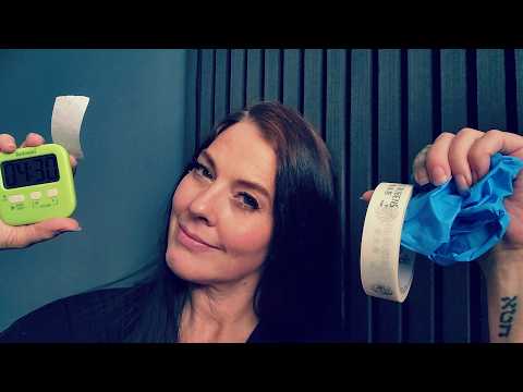 ASMR- Friend Helps You Practice Holding Your Breath (w/Gloves & Tape) 🤫