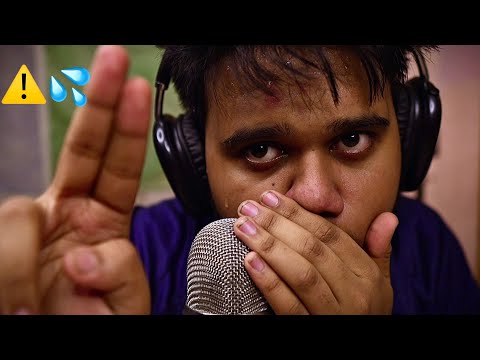 ASMR Extremely Intense  Mouth Sounds & Spit Painting For Sleep
