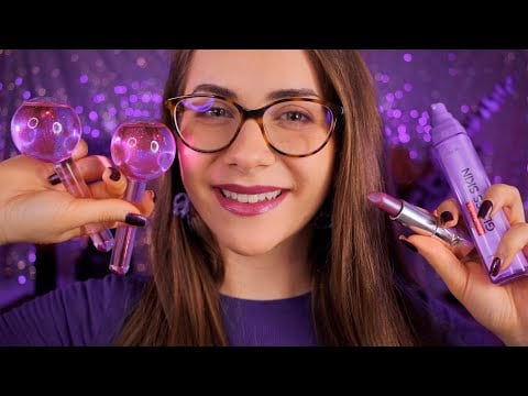 ASMR ✨💜 Alles ist Heute Lila (personal attention, runterkommen, einschlafen)