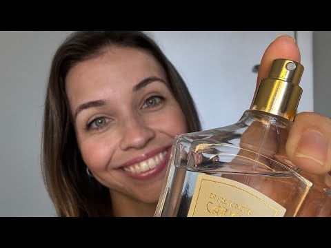 MEU PRIMEIRO ASMR ~vendedora de perfumes 