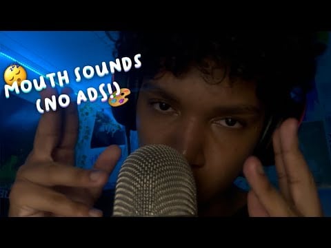 ASMR MOUTH SOUNDS, HAND SOUNDS, HAND MOVEMENTS FOR SLEEP! 🎨