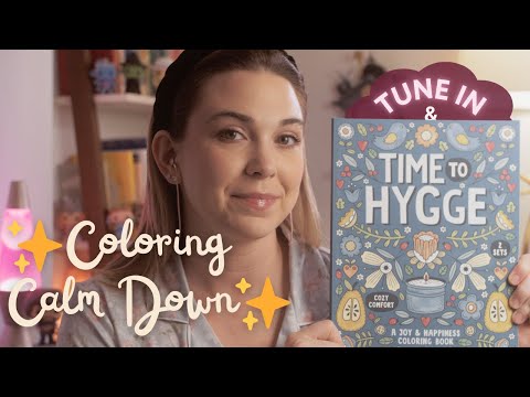 🌟 Calm Down with a Cozy Coloring Session ✨ Soothing ASMR to Relax & Unwind 😌