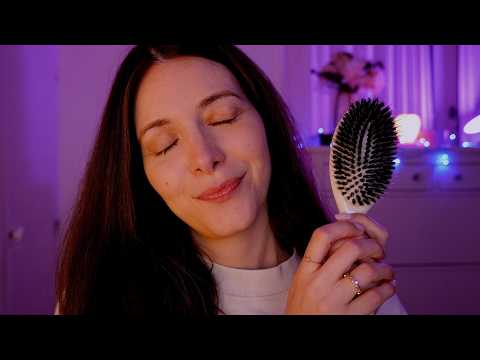 ASMR | Me cepillo el pelo para que DUERMAS