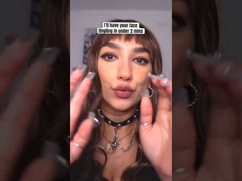 asmr face tingles ✨ #asmr #tapping #asmrsounds
