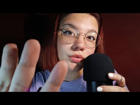 MOUTH SOUNDS & HAND MOVEMENTS 😴💜 | ASMR ITA
