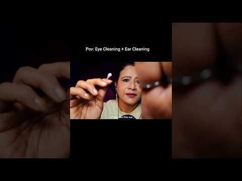 Asmr Eye Cleaning + Ear Cleaning #asmr #sleepasmr #asmrghosal #bengaliasmr #banglaasmr #sleepasmr