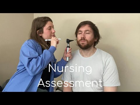 ASMR — Full Body Nursing Exam (Head to Toe)