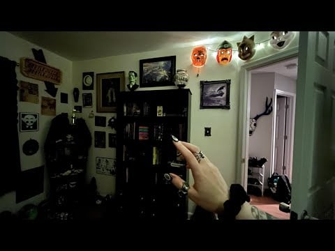ASMR | Lofi Updated House Tour 🏡🕸️ camera tapping, tracing, etc.