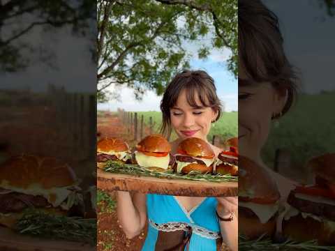 ASMR Bora Fazer um Hambúrguer de Erva-Mate?  🍔🧉