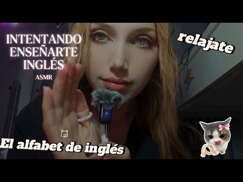 Intentando enseñarte inglés 😬 ASMR (Relajante sonidos) 