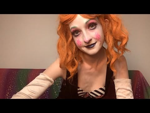 WLW Clown Girlfriend Does Your Makeup - Funny Relaxing ASMR Roleplay