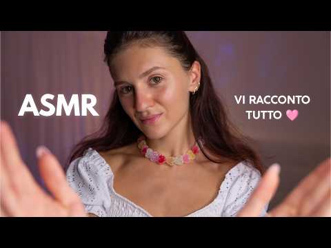 ASMR | VI RACCONTO LA MIA ESTATE ✈️☀️🏝️ Vacanze, Esperienze & Chiacchiere al Femminile 🩷