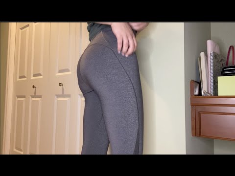 ASMR - GREY LEGGING SCRATCHING