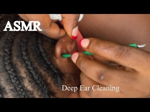 ASMR✨ DEEP EAR CLEANING FOR THOSE WHO NEED QUICK SLEEP _ RAIN SOUNDS 🌧️