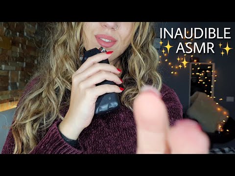 INAUDIBLE WHISPERS + FACE TOUCHING | ASMR ITA✨😴